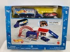 Hot Wheels Dunlop Gas Station Play Set Error Upside Down Sticker Vtg 1995