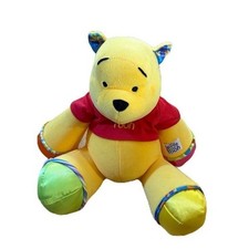 Disney Baby Winnie the Pooh LARGE Clip On Plush Baby Toy Stroller Rare Tag