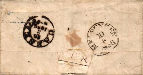 Thurn u Taxis, letter from Helsa to Melsungen, local stamp in blue, 1858 - Picture 2 of 2