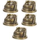  5 PCS Roman Decorations Ancient Rome Architecture Miniature Sculpture