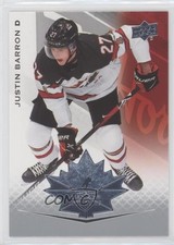 2021 Upper Deck Team Canada Juniors Justin Barron #91 e9p