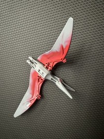 Lego Jurassic World Pteranodon Dinosaur ptera04 Dark Red Grey 10756 75915 B3