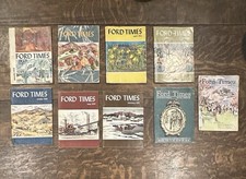 Vintage Ford Times Lot.  9 Ford Motors Magazi...