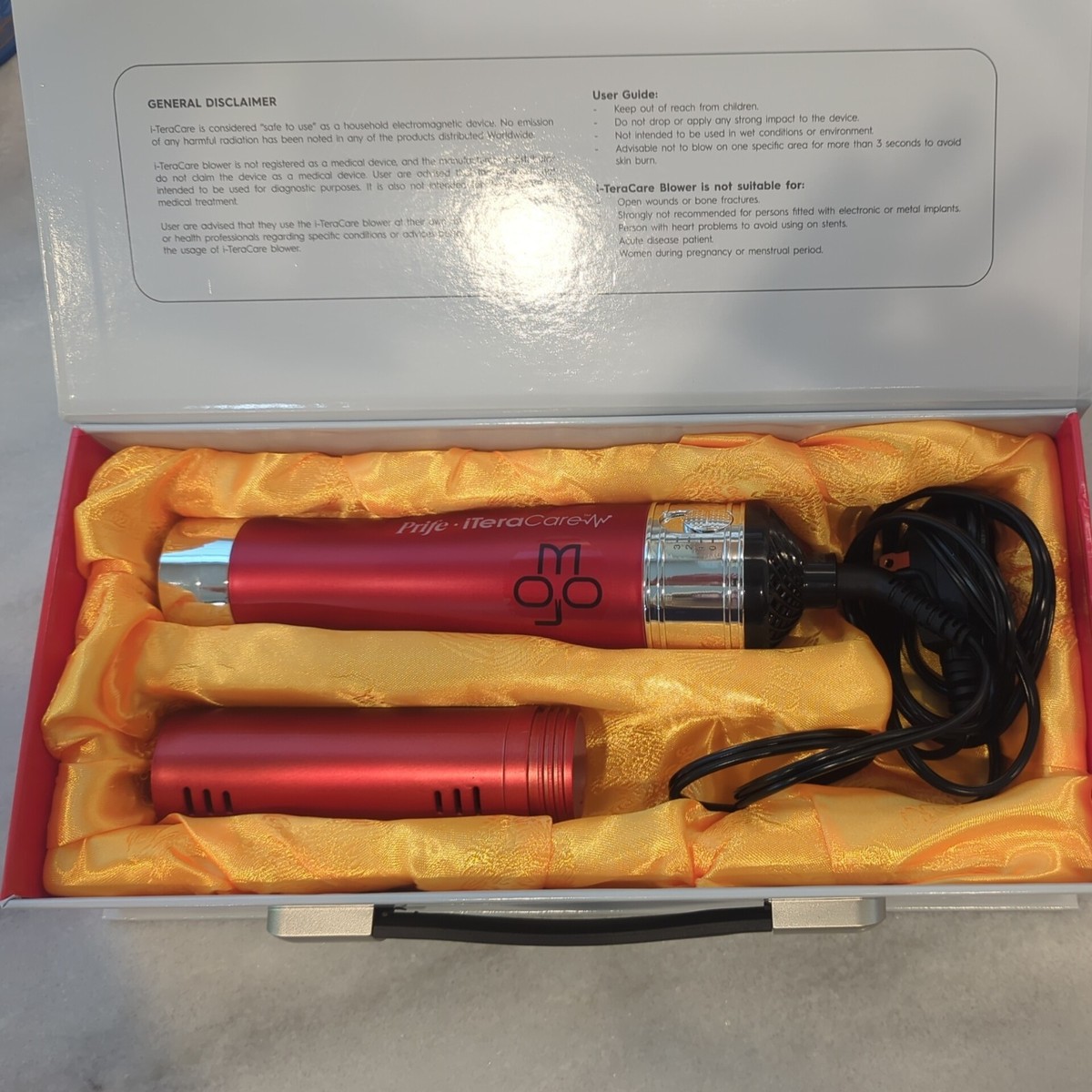 ヘアドライヤー iTeraCare classic iTeraCare Classic Device — iTeraCare Device