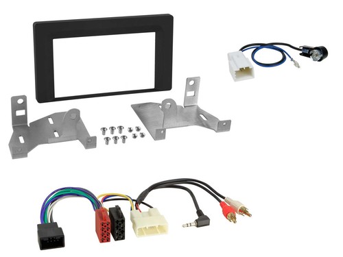 JVC DAB MP3 2DIN Bluetooth USB Autoradio für Toyota Aygo ab 2022 AB7 schwarz - Bild 3 von 10