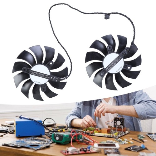 4Pin Cooling Fan High Efficiency PLA09215B12H For GTX1070 1060 GTX1060 - Afbeelding 6 van 8