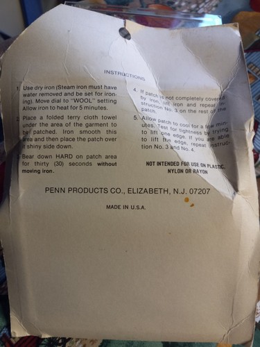 Vintage Mushroom Patch!***Perfect for your Jean Jacket or Jeans*** - Picture 2 of 2