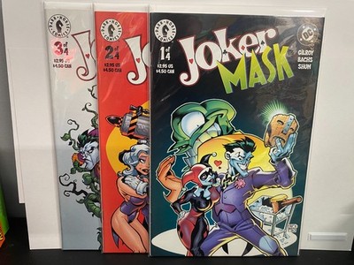 Dark Horse Comics Joker Mask #1 2 3 of 4 (June 2000) - Ramon Bachs Variant Cover