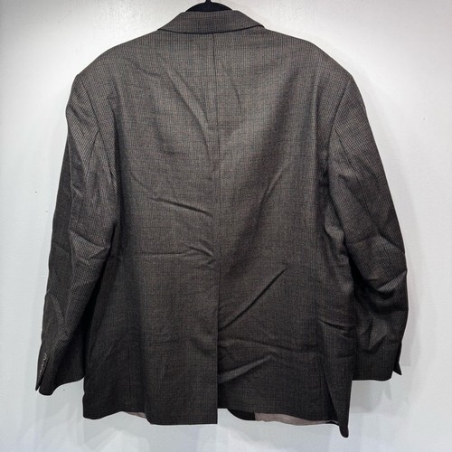 Vintage Izod Men’s Tweed 100% Wool Blazer Green Navy Blue Burgundy Union Made - Picture 2 of 8