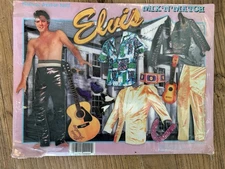 1995 Elvis Presley Magnet Dress Up Set Ata-Boy Magnetic Mix N Match - Pre Owned