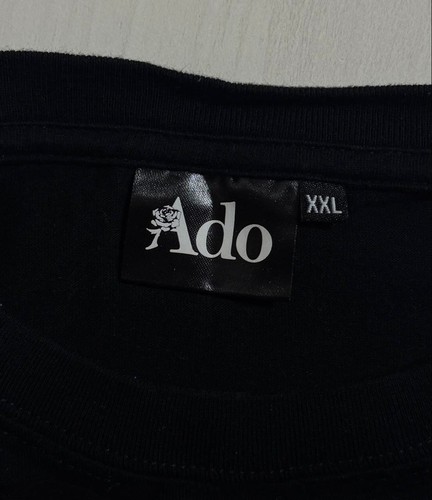 Ado Tour 2024 Official T-Shirt Mona Lisa Profile Design XXL Black Japan Concert - Picture 3 of 3