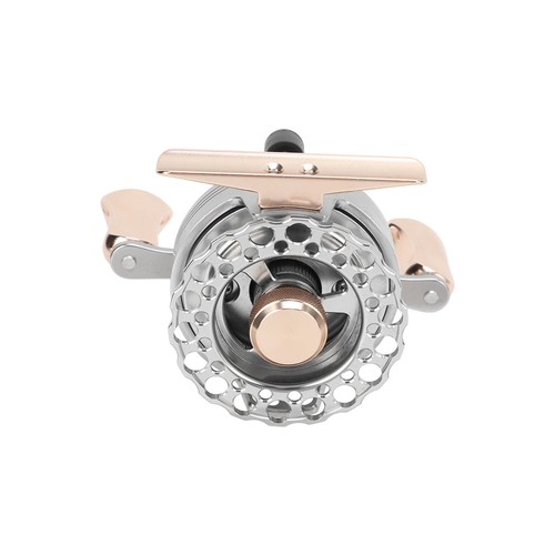 Left Handed ICE50 All Metal Ice Fishing Reel 9 Axis Stainless Steel Sealed - Picture 4 of 12