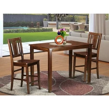 Counter Height Pub Set - High Table And Kitchen Chairs