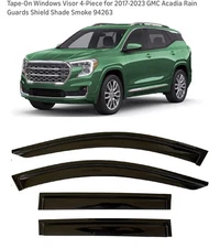 Auto Ventshade [AVS Outside Mount Rain Guards for 2017-2023 GMC Acadia | Wind...