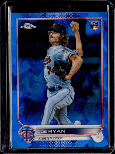 2022 Topps Chrome Sapphire Edition - Joe Ryan #390 (RC)