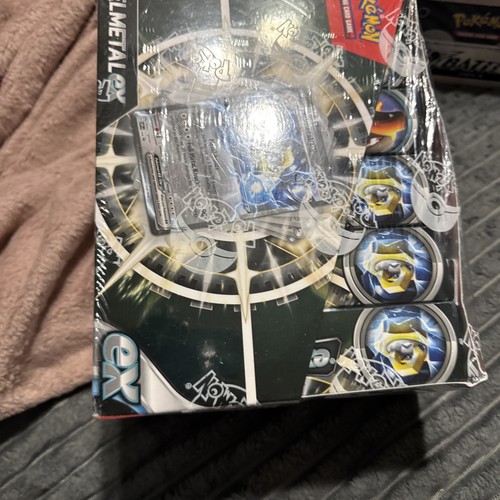 Pokemon Melmetal Ex / Houndoom Ex Battle Deck Box Display 6 Sealed Packs Inside - Picture 4 of 9