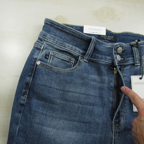 Judy Blue Jeans Damen 11 30 (gemessen 30x33) Blau High Waist Flare Denim Hose - Bild 4 von 24