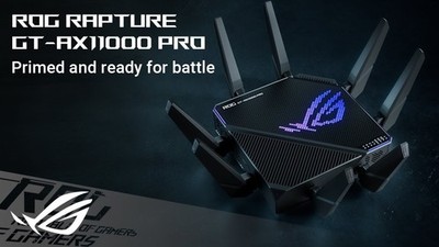 ASUS ROG Rapture GT-AX11000 Pro Tri-Band WiFi 6 Gaming