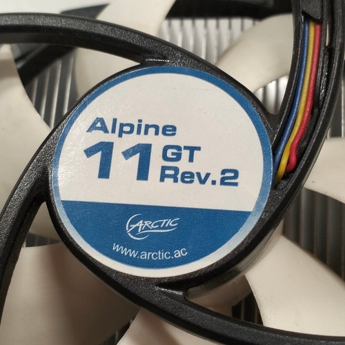 Arctic Alpine 11 GT Rev.2 LGA1150 1151 1155 1156 775 CPU Cooler Heatsink Fan - Picture 2 of 6