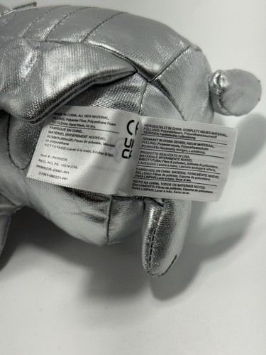 Pokemon 25th Anniversary Edition Plush, Celebration Silver Pikachu 8" NWT New - Picture 7 of 9