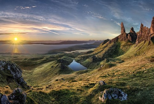 Fotomural Vista Montaña El Viejo Von Storr Naturaleza 384x260 CM - Imagen 2 de 3