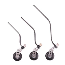 Carbon Fiber Landing Gear Tail Wheel Assembly Sturdy Components with Hardware