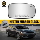 Rear View Heated Mirror Glass For Passenger 2011-21 Chrysler 200 Dodge Charger D