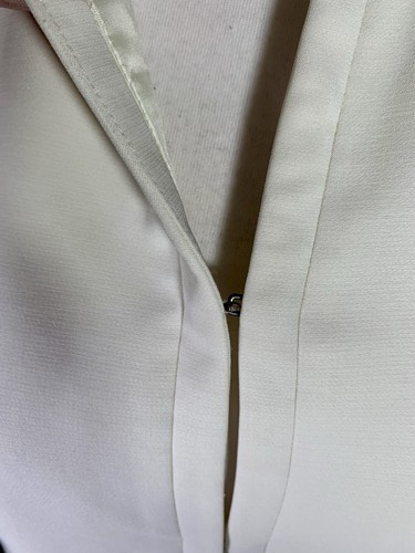 Windsmoor Größe 12 Creme Longline Jacke gefüttert Smart Brautmutter Damen  - Bild 4 von 24