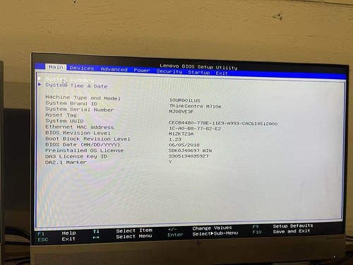 Lenovo ThinkCentre Intel Core i5-7500 3.40GHZ 8GB RAM/NO OS/NO SSD / TESTED +AC - Picture 3 of 7