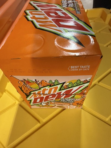Mountain Dew Mango Rush 12 pack 16 OZ Cans, Little Caesars Limited Edition 2025 - Picture 7 of 11