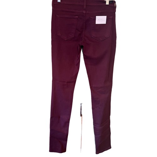 KanCan Maroon/Purple Distressed Skinny Jeans - Size 7/27 - Picture 2 of 6