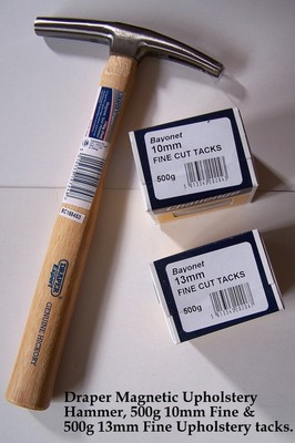 1 Beech handled Tack lifter with steel shaft for removal of tacks in Upholstery.