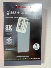 ZAGG Invisible Shield Glass + Anti-Glare Screen Protector for iPhone X/XS 