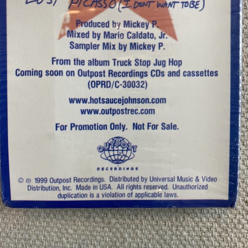 Hot Sauce Johnson Truck Stop Jug Hop Mix Sampler Promotional Cassette Tape*NEW* - Picture 7 of 12
