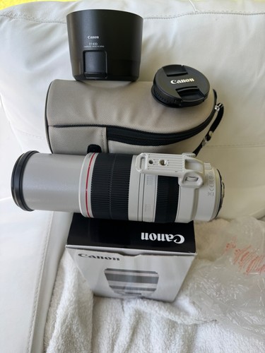 Canon EF 100-400mm Mark II F4.5-5.6 L IS USM Lens EOS DSLR Boxed F&R Cap - Picture 12 of 15