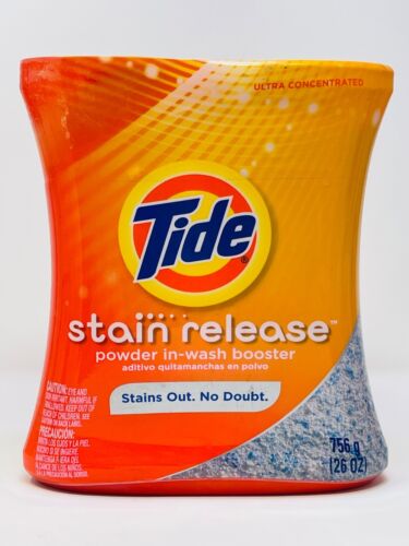 2 Tide Stain Release Power In-Wash Booster macchie senza dubbio 8,8 once / 250 g nuovo - Foto 3 di 4