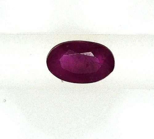 EGL USA Certified Natural Red Ruby 0.30ct Oval Loose Gemstone Repair New Design - Picture 2 of 7