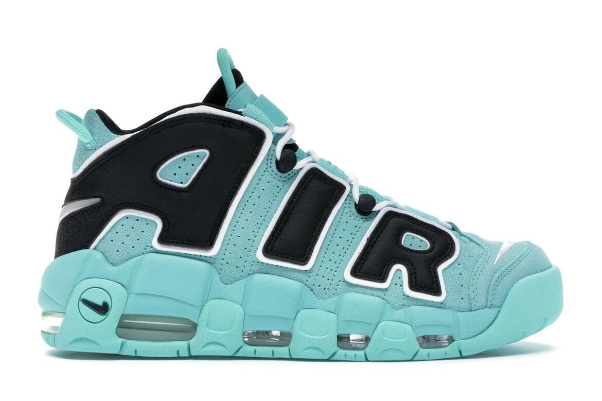 Preços baixos em Nike Air More Uptempo '96 QS Light Aqua | eBay