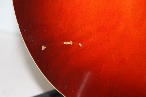 Vintage 1960's Harmony Rocket Model H53-1 Red Electric Guitar W/ Hard Case - Picture 3 of 22
