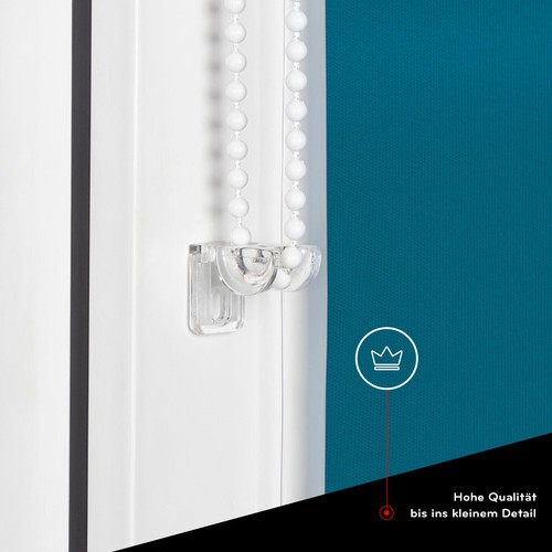 Rollos  Lichtdurchlässigrollo Fensterrollo Klemmfix ohne Bohren viele Farben  - Bild 5 von 72