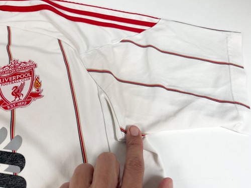 LIVERPOOL FC 2010/12 Adidas Away Football Shirt L England Vintage Soccer Jersey - Picture 10 of 12