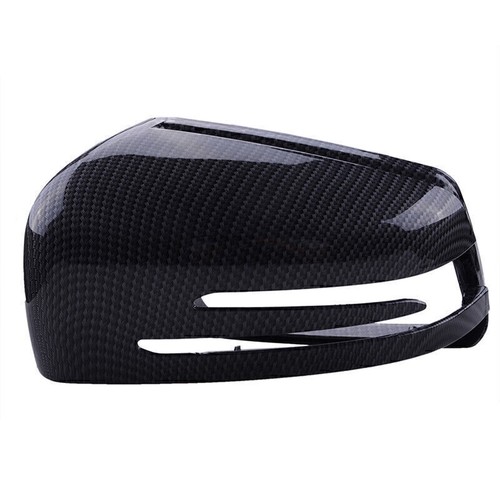 Tapa de espejo de fibra de carbono para Mercedes Benz W204 W176 W212 CLA250 C63 - Imagen 6 de 7