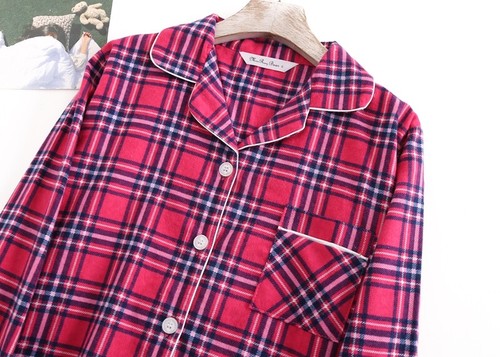 Pajamas For Women Long Sleeve Button Sleepwear Pyjama Pants Lounge Wear Pjs Set - Picture 70 of 77