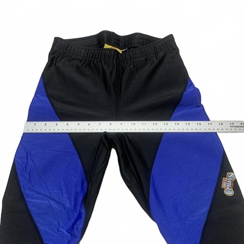 Hot Chillys Men's Size Large Black Royal Blue Athletic Pants - Picture 8 of 10