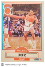 MAURICE CHEEKS 1990-91 Fleer #124