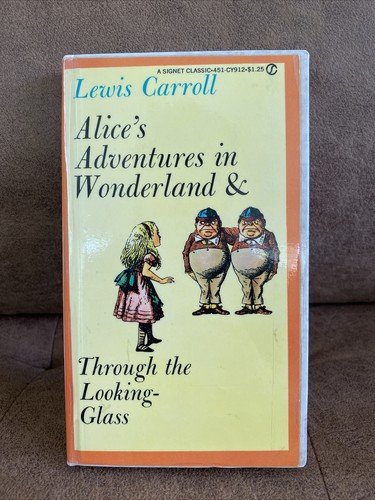 Alice's Adventures In Wonderland & Through Looking Glass by Lewis Carroll 1960  - Picture 1 of 4