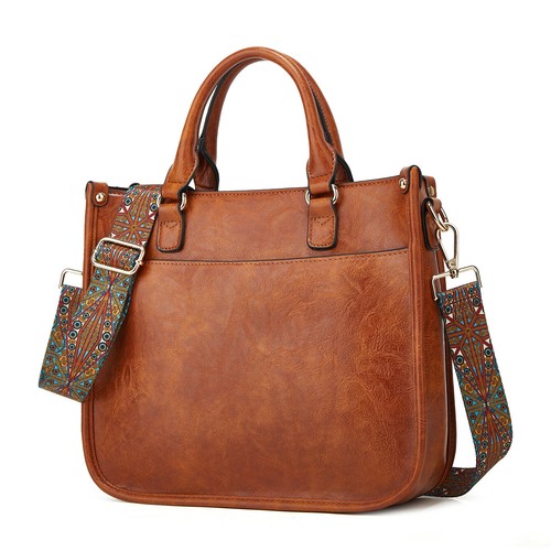 Women's Girl Retro Backpack Faux Leather Shoulder Bag Handbag Tote Messenger Bag - Picture 19 of 21