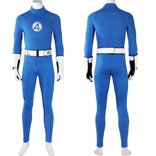 Fantastic Four First Steps Mister Cosplay Costume Fantastic 4 Jumpsuit Outfits - Picture 2 of 22