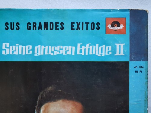 FREDDY QUINN SEINE GROSSEN ERFOLGE II (Vol. 1) 1964 MONO UNIQ CVR CHILEAN 1st PR - Picture 3 of 20