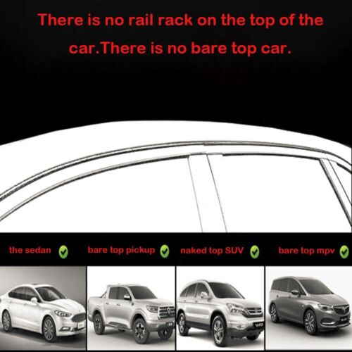 Roof Rack Cross Bars Crossbars Carrier Fits for Dodge RAM 1500 2024 - Picture 5 of 13